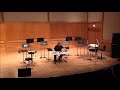 Composition Machine #1 - Mark Applebaum (solo percussion)