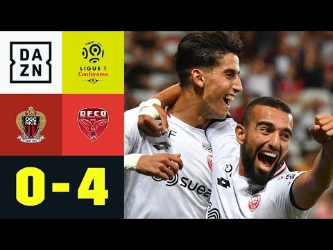4:0! Dijon-Party an der Côte d'Azur: Nizza - Dijon 0:4 | Highlights | Ligue 1 | DAZN