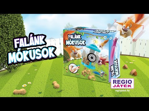 Falánk mókusok társasjáték kép