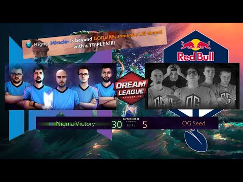 Nigma vs OG Seed || How to school newcomers like a boss! Legend vs a New Team