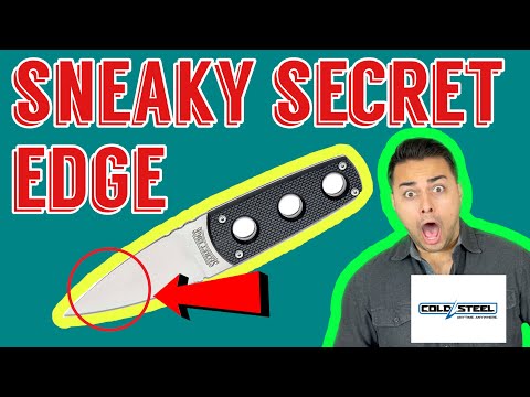 SHOCKINGLY SECRET EDGE FOR SNEAKY EDC? Cold Steel Secret Edge Review