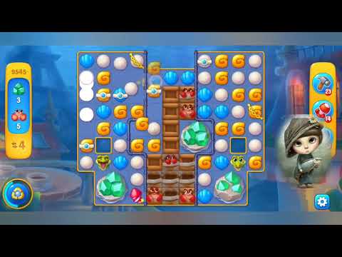 fishdom 2022, no Boosters, 9545  level  -  прохождение без бустеров,  9545  уровень.