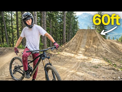 I Hit The Biggest Jumps in Whistler on a Broken Bike!