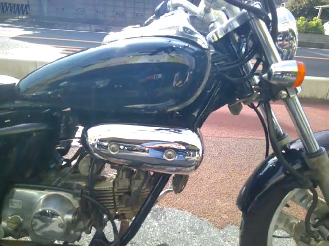 マグナ50/ホンダ 4サイクルエンジン 4速ギヤ 2本出しマフラー