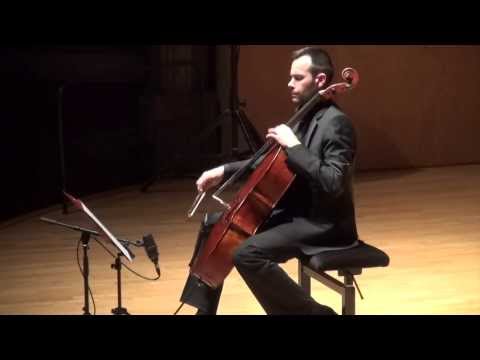 Martin MATALON Traces IX for cello and electronics - Alexis Descharmes, cello