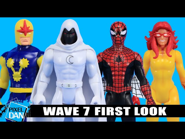 Vídeo relacionado con Marvel Hasbro Legends Series - Figura de Caballero Luna de 9.5 cm - Colección Retro 375 - A Partir de 4 años