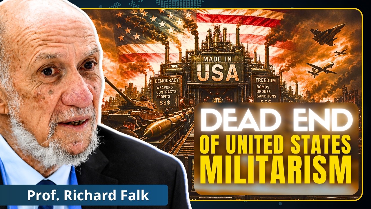 The DEAD END of US Militarism. The World is Waking up | Prof. Richard Falk
