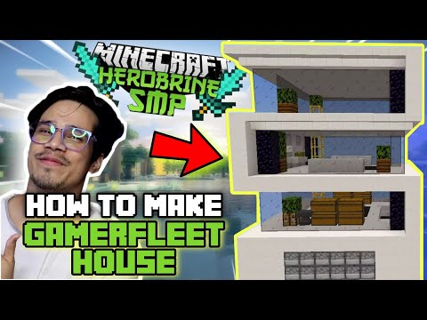 Triggered Bear - How to Make Gamerfleet Herobrine SMP House in Minecraft