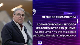 Adrian Cioroianu: George Simion nu îi va mai scoate pe AURiști din sală la un ipotetic vot
