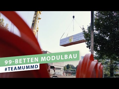 99 Bettencontainer | Modulbau im Zeitraffer | UMMD