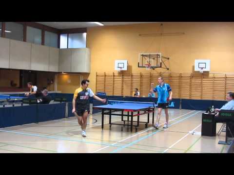 Amazing Table Tennis Behind The Back Shot [NEW!!!]