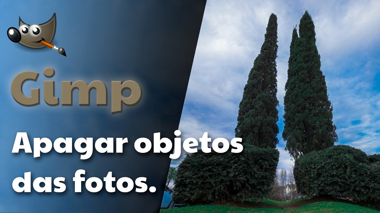 Remover objetos das fotos - Como fazer com o Gimp