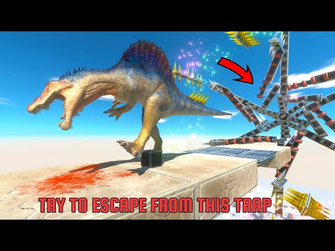 ESCAPE THE GIANT OVERPOWERED TRAP | Animal Revolt Battle Simulator