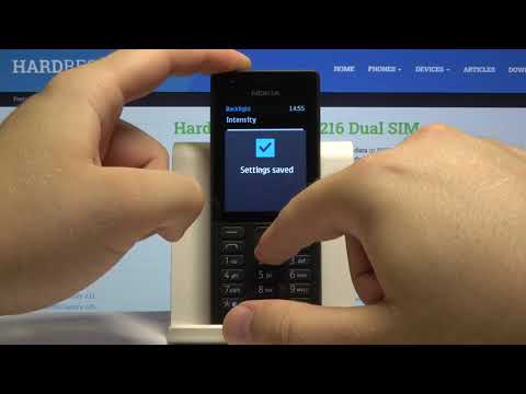 How to Open Settings in NOKIA 216 – Adjust Settings