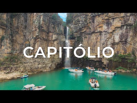 DISCOVER CAPITÓLIO, MINAS GERAIS MG | WHY IS EVERYONE GOING? Speedboat, canyon, waterfalls...