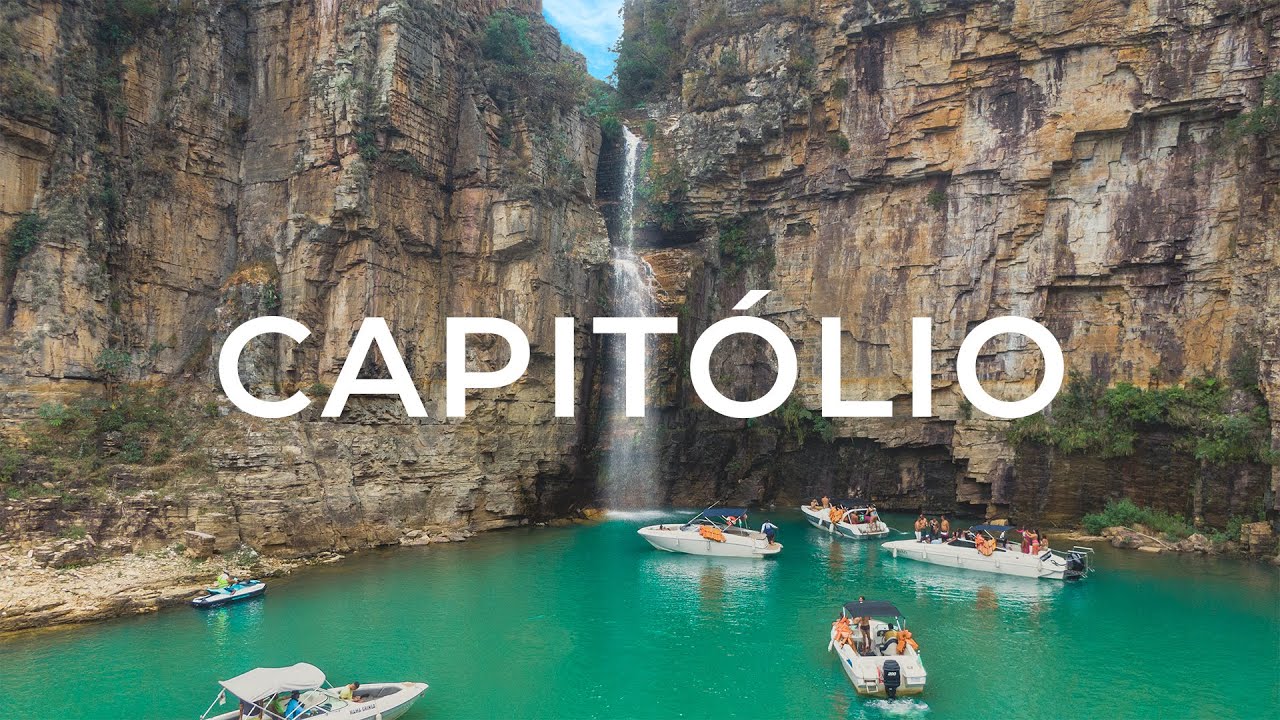 CONHEÇA CAPITÓLIO, MINAS GERAIS MG | POR QUE TODO MUNDO ESTÁ INDO? Lancha, cânion, cachoeiras...
