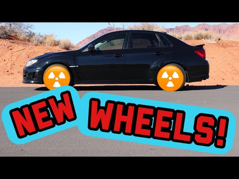 INSTALLING SUBARU WRX STI WHEEL SPACERS ADAPTERS | HOW TO INSTALL TUTORIAL | 5x100 5x114.3