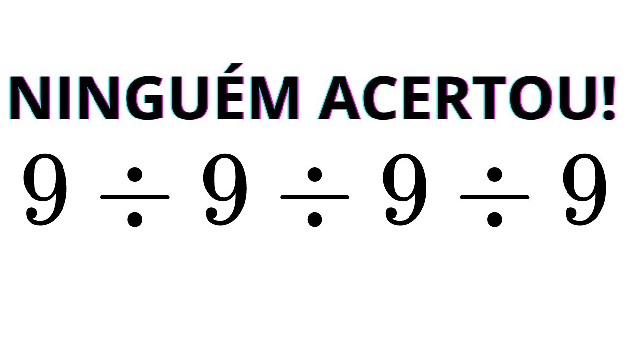 MATEMÁTICA BÁSICA - QUAL O VALOR DA EXPRESSÃO❓