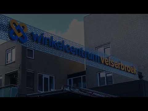Signing Winkelcentrum Velserbroek - Maatwerk Reclame Portaal door Reclasign