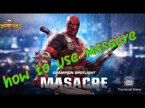 how to use masacre?!! masacre attack strategy!!!