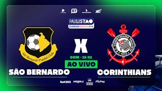 São Bernardo x Corinthians | Paulistão 2026 na RECORD