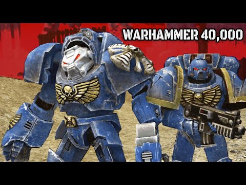 ULTIMATE MOD WARHAMMER 40K: Ultramarines vs Tau Empire! - Men of War: Assault Squad 2