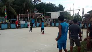 preview picture of video 'Warming up volleyball melawi awalyza fery dan kawan kawan saat final menghadapi tekelak'