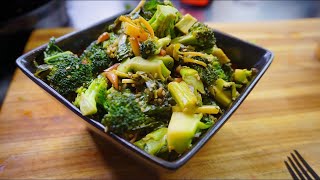 Purslane and Broccoli Stir Fry - healthy recipe channel