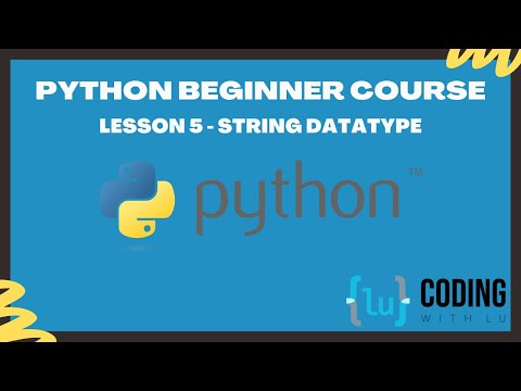 Lesson 5 Python Strings Datatype