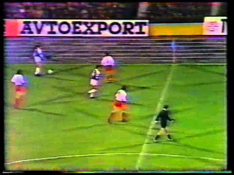 КУЕФА 1985/1986 Днепр Днепропетровск-Висмут Ауэ. 1т 2-1 (02.10.85)