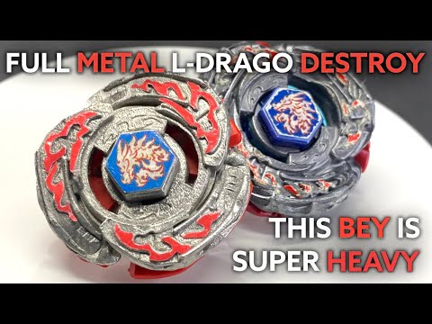 FULL METAL L-Drago Destroy F:S (BB-108) - This Beyblade is a FULL METAL BEAST | エルドラゴデストロイF:S