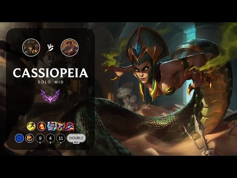 Cassiopeia Mid vs Viktor - EUW Master Patch 14.1
