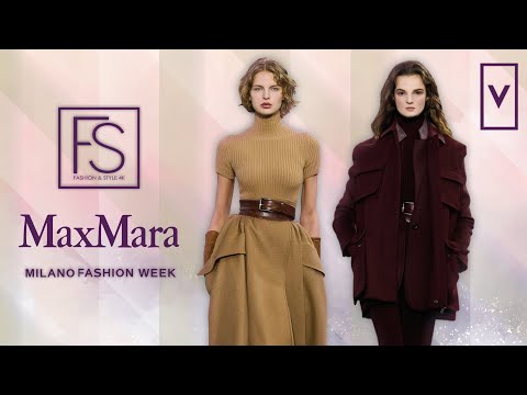 MAX MARA Fall/Winter 2025/26 Milan Fashion Week VERTICAL SHOW  Felice Nova Noordhoff