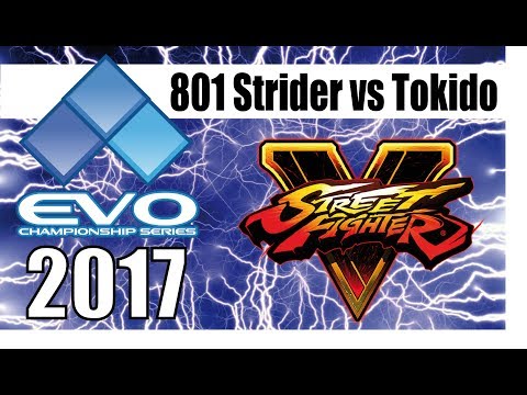 SFV EVO 2017 -TOP 64- 801 STRIDER (LAURA) vs TOKIDO (AKUMA)