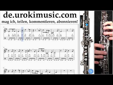 Oboenunterricht Harry Potter - Hedwig's Theme Noten Lernen um-i995