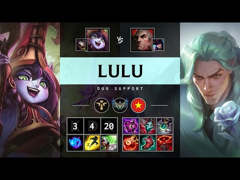 Lulu Support vs Swain - VN Challenger Patch 14.24