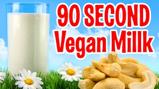 Download lagu 5 Vegan Milks You Can Make in 90 Seconds FAST and EASY mp3