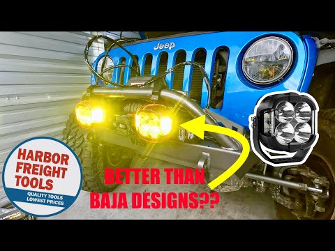 Harbor Freight's Newest Offroad Light!!