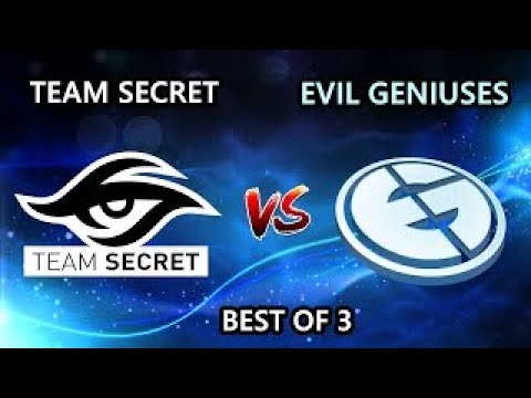 Secret vs EG (Bo3) | Dota 2 EPC S 2 LAN Event - Team Secret vs Evil Geniuses