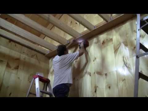 L'gosseux d'bois Ep 69 - Construction de mon nouvel atelier partie 15 - Les divisions intérieures