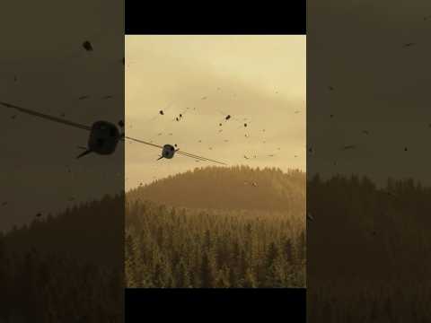 Drone Swarm Attack on Base