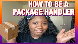 How to be a package Handler : MY TRAINING VIDEO