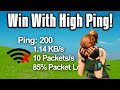 How To Succeed With HIGH Ping! - Fortnite Battle Royale Tips & Tricks!