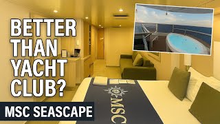 MSC Seascape Premium AUREA SUITE with jacuzzi 11251 | Hotel Director’s point of view! 