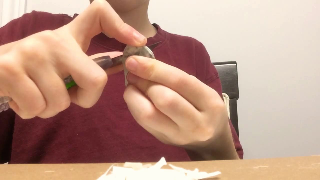 Asmr #2: cutting an eraser