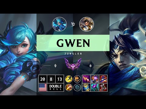 Gwen Jungle vs Xin Zhao: Unstoppable - NA Master Patch 14.15