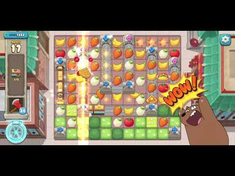 We Bare Bears Match3 Repairs Level 1282 - No Boosters