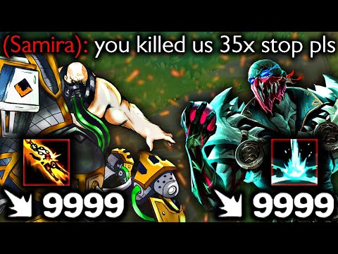 DOUBLE EXECUTION ON BOT LANE (URGOT & PYKE)