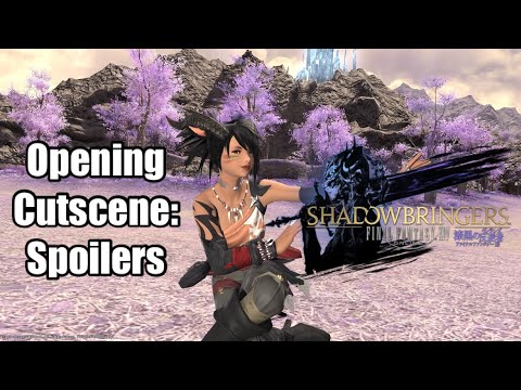 Final Fantasy XIV Shadowbringers Beginning Cutscene