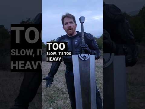 Official Giant Sword Channel! Not too slow or heavy to be deadly! #giantsword #dragonslayer #berserk